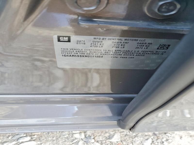 2017 Cadillac Cts Luxury