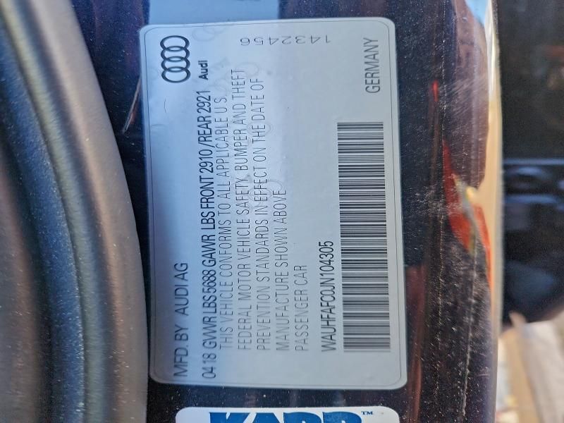 2018 Audi S6 Prestige