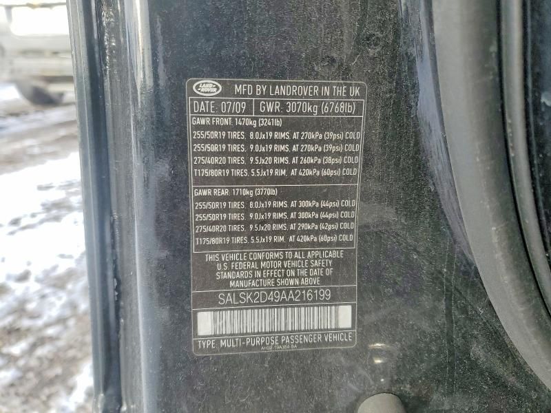 2010 Land Rover Range Rover Sport lux