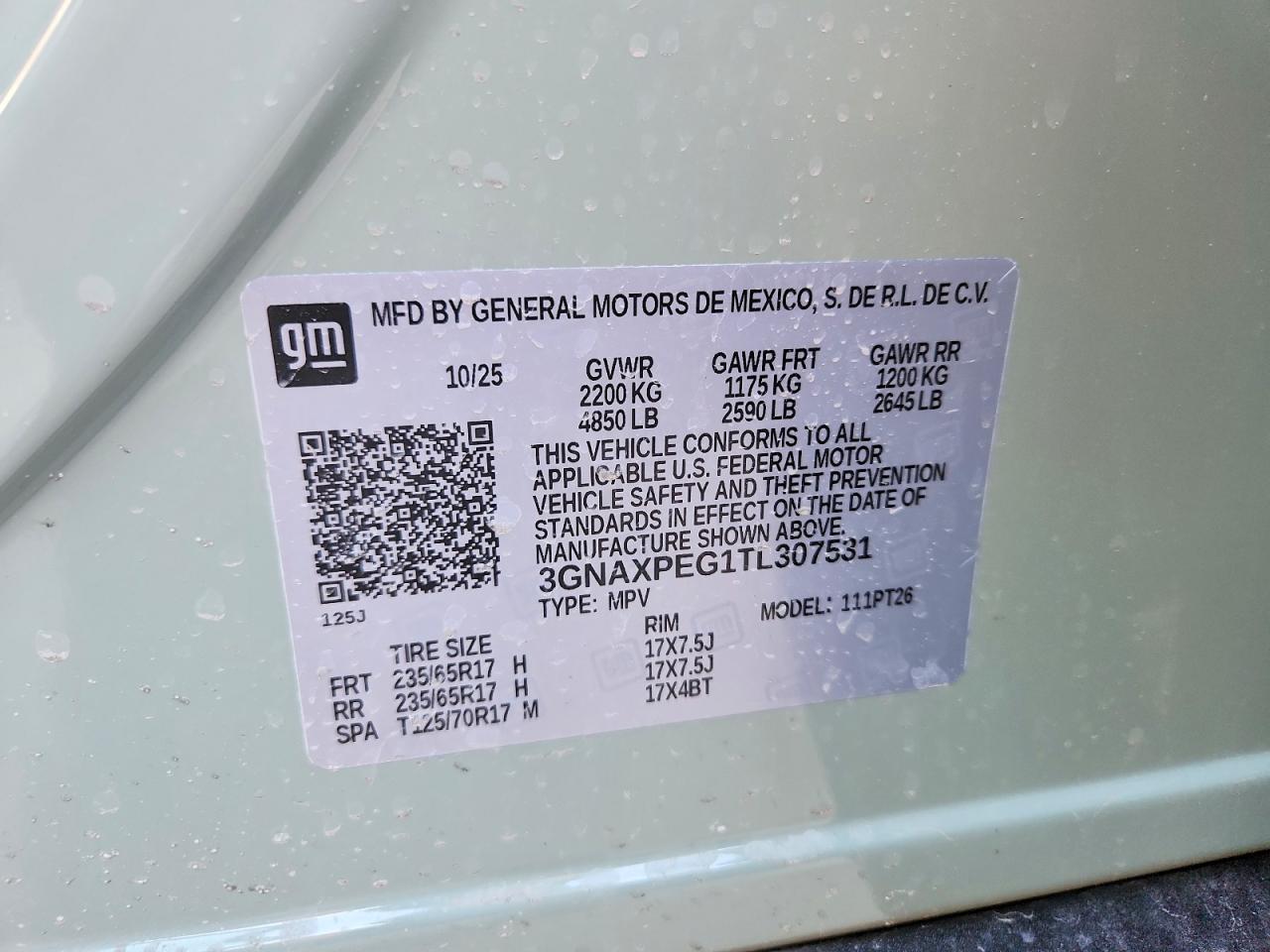 2026 Chevrolet Equinox lt