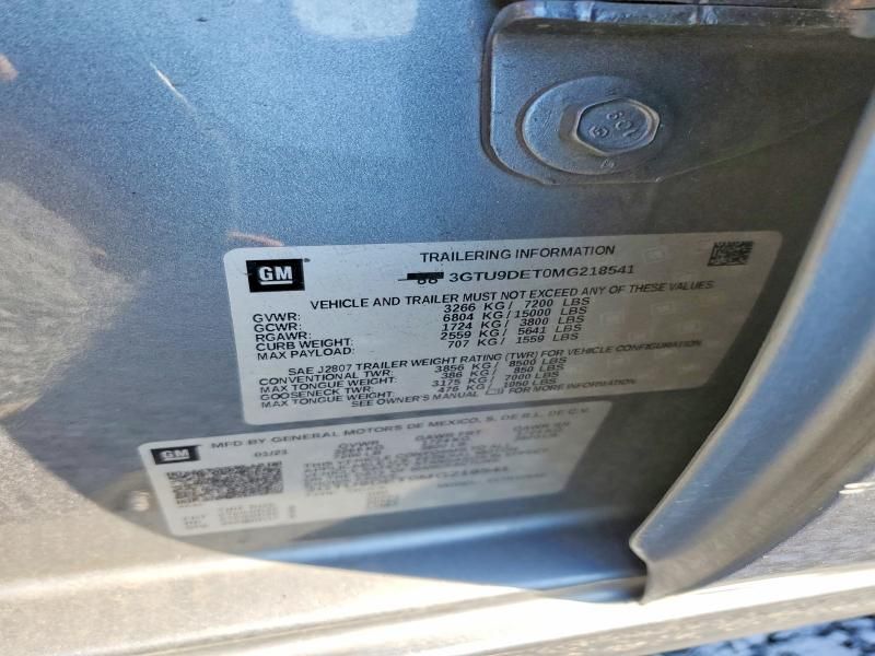 2021 GMC Sierra K1500 slt