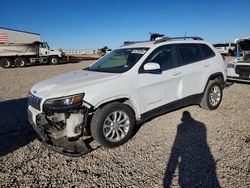 Jeep salvage cars for sale: 2020 Jeep Cherokee Latitude