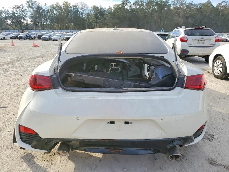 2022 Infiniti Q60 red Sport 400