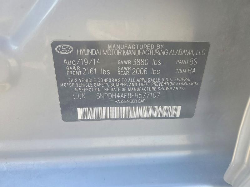 2015 Hyundai Elantra se