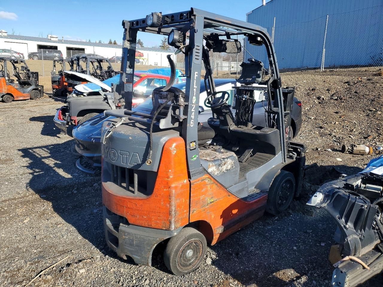 2015 Toyota 2015 Toyt Forklift