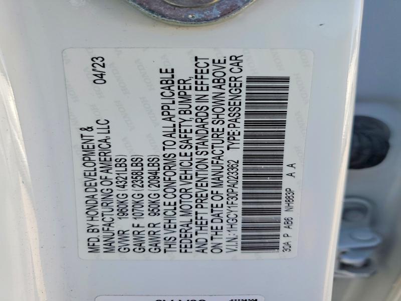 2023 Honda Accord ex