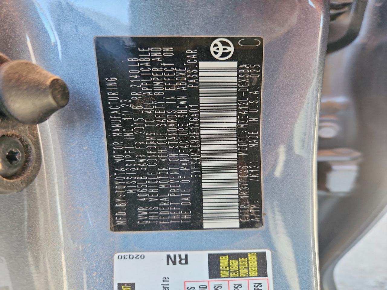2024 Toyota Corolla se