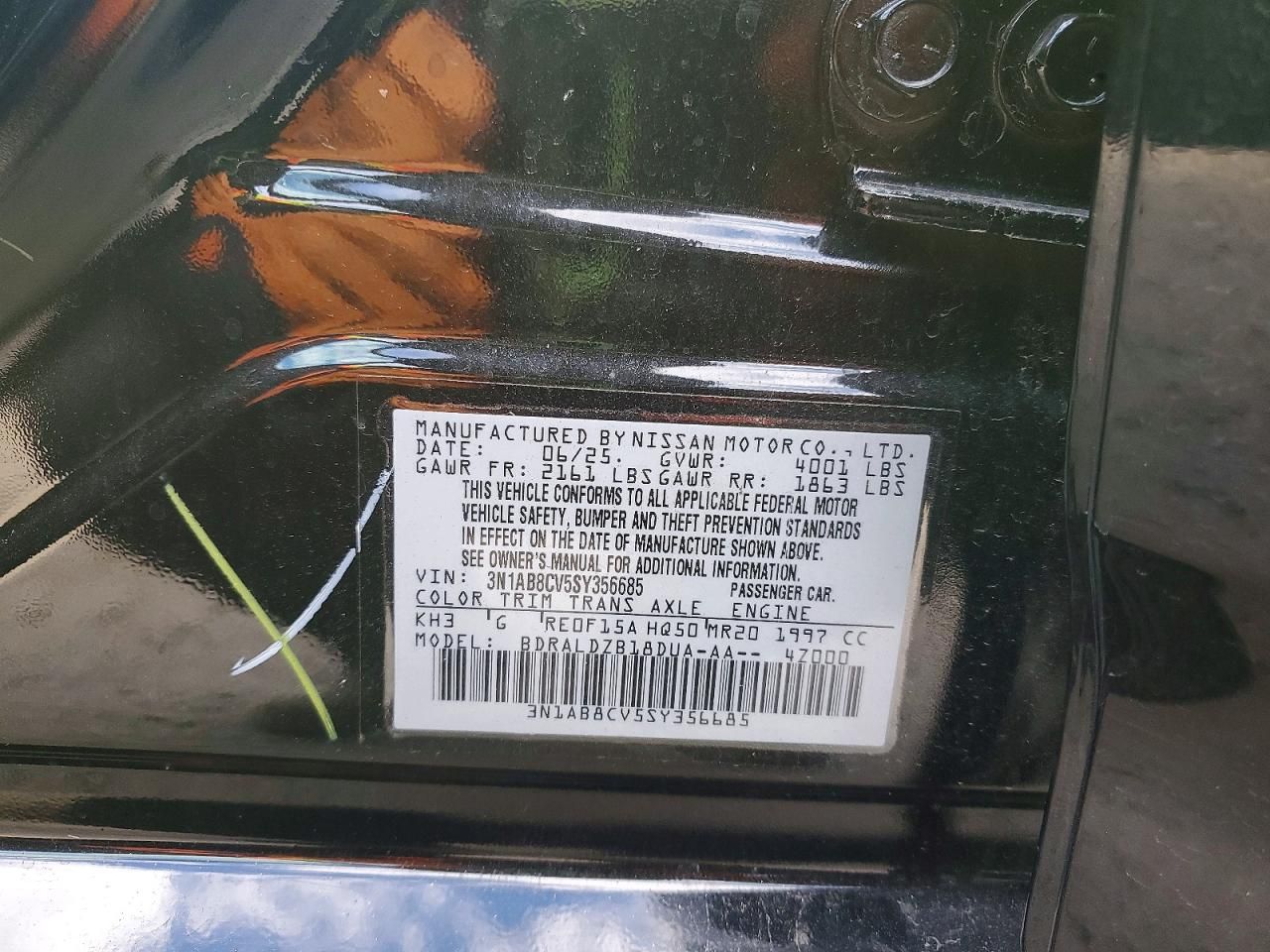 2025 Nissan Sentra sv