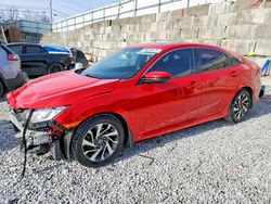 Honda salvage cars for sale: 2017 Honda Civic ex