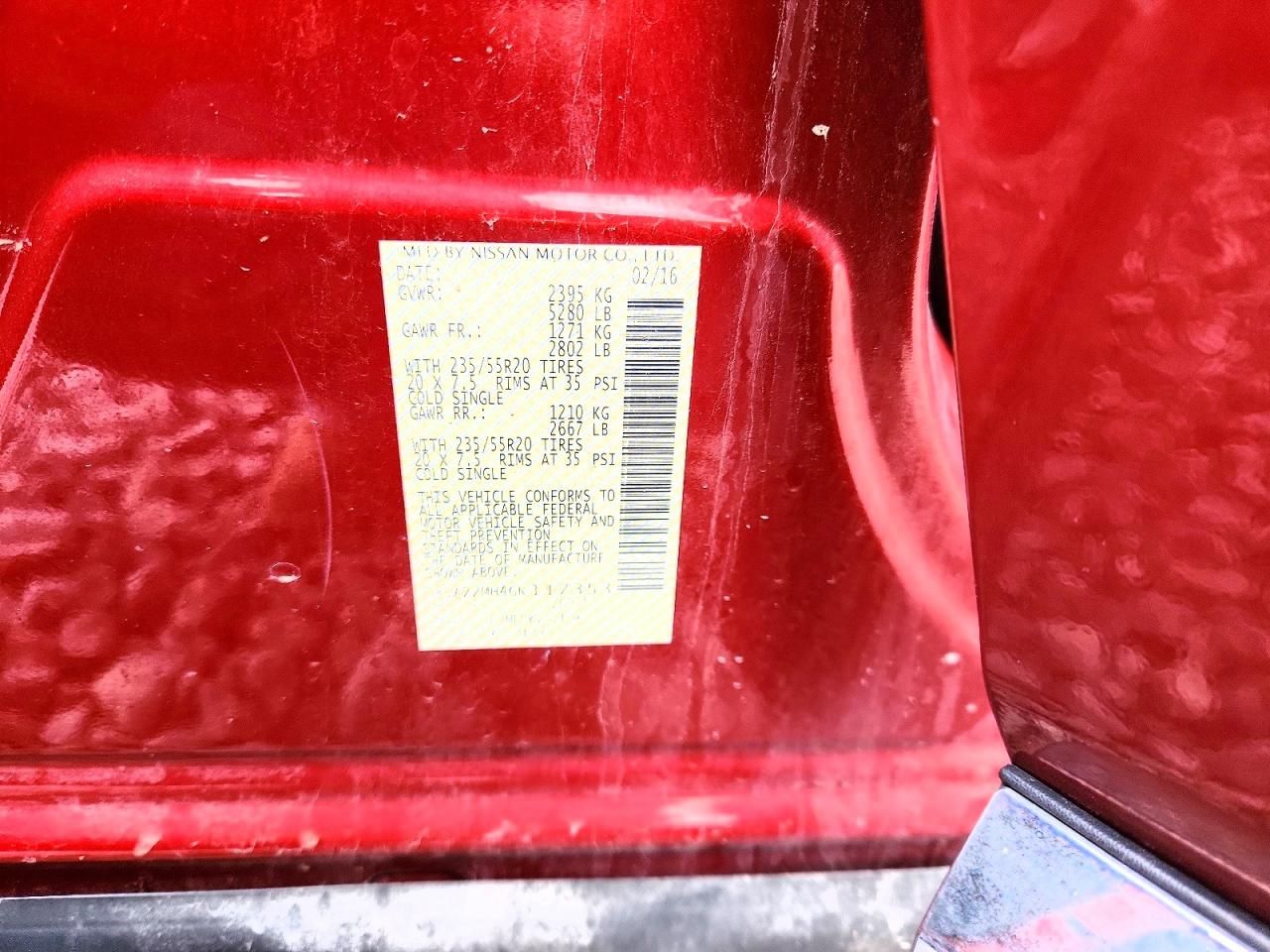 2016 Nissan Murano s