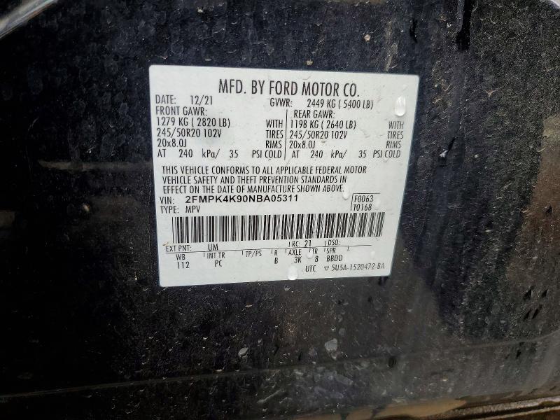 2022 Ford Edge Titanium