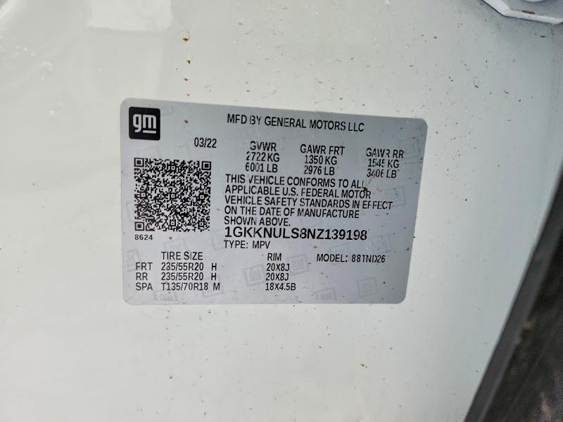 2022 GMC Acadia slt