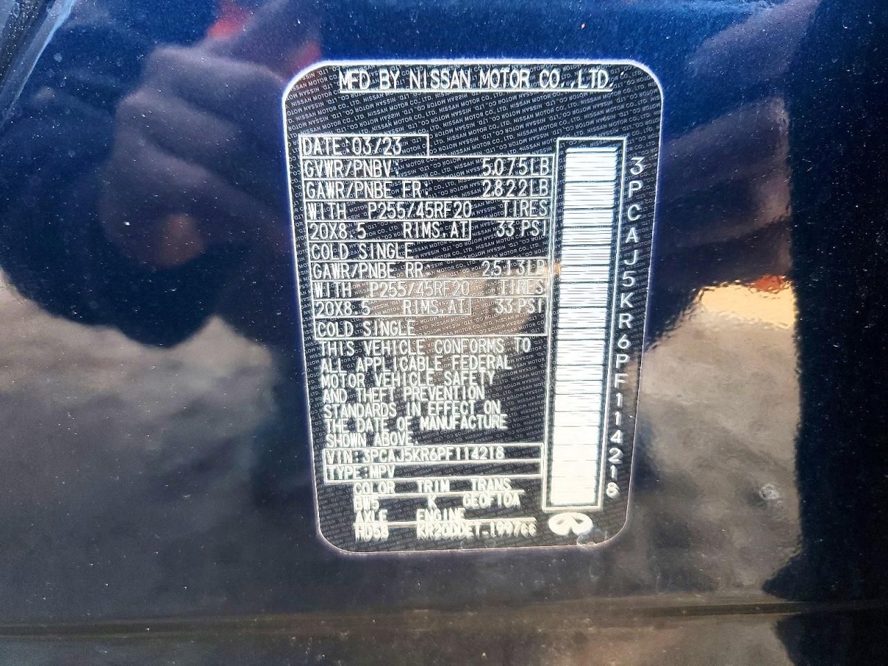 2023 Infiniti Qx55 Essential