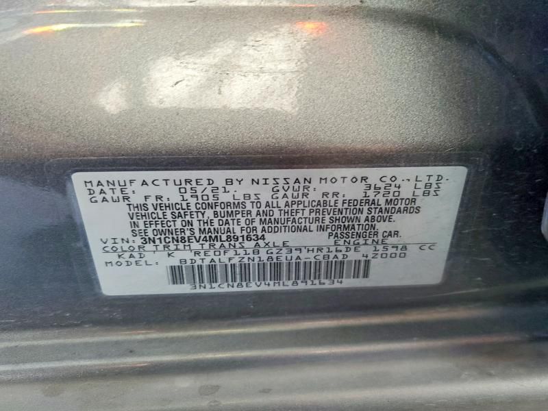 2021 Nissan Versa sv