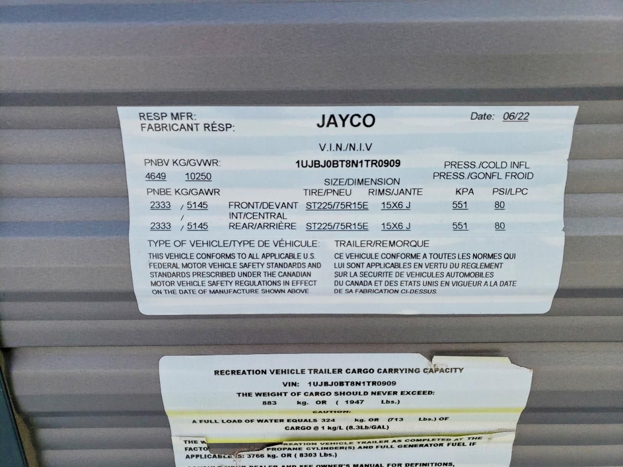 2022 Jaycee Jay Flight