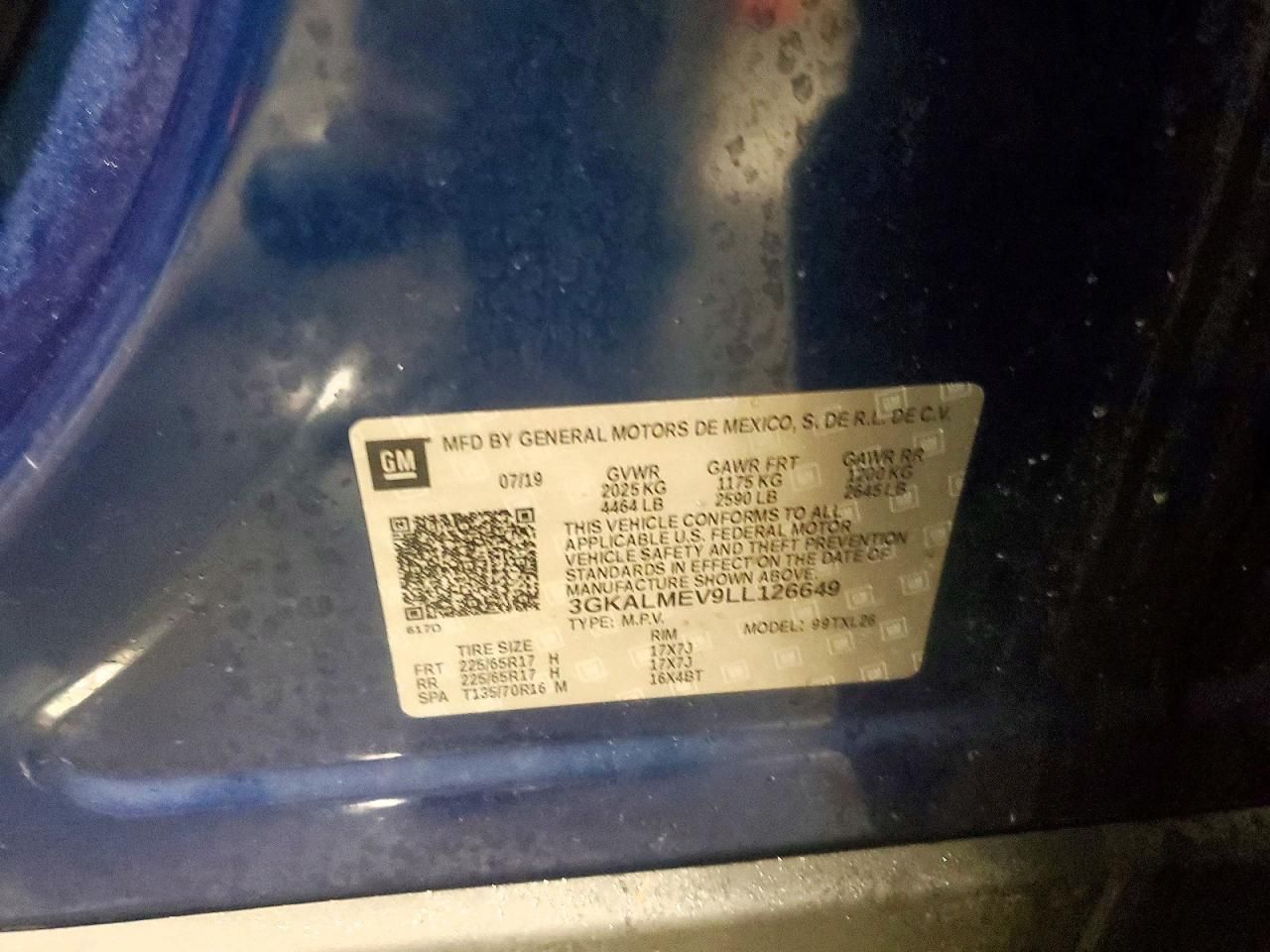 2020 GMC Terrain sle