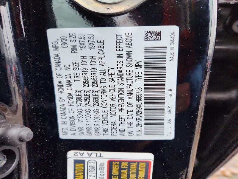 2020 Honda Cr-v Touring