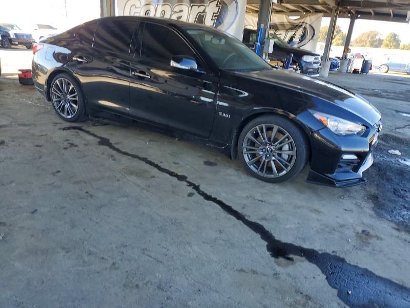 2016 Infiniti Q50 red Sport 400