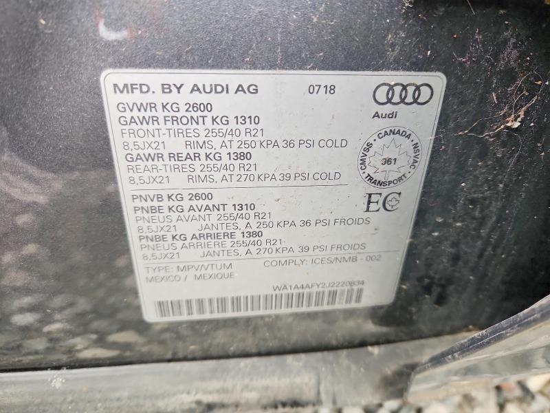 2018 Audi SQ5 Premium Plus