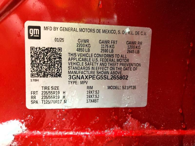 2025 Chevrolet Equinox lt