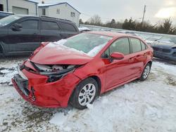 Toyota Corolla salvage cars for sale: 2021 Toyota Corolla le