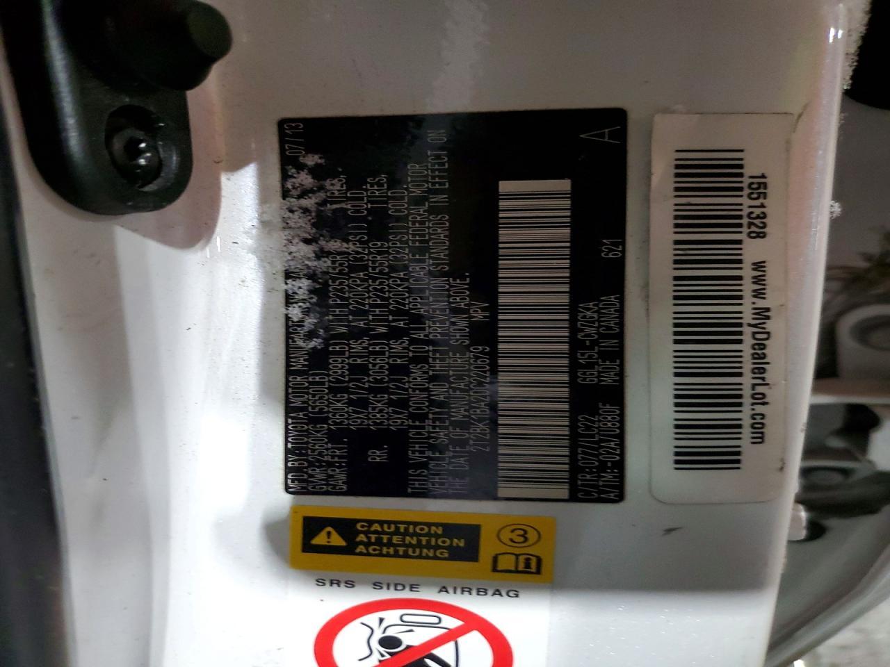 2013 Lexus Rx 350 Base