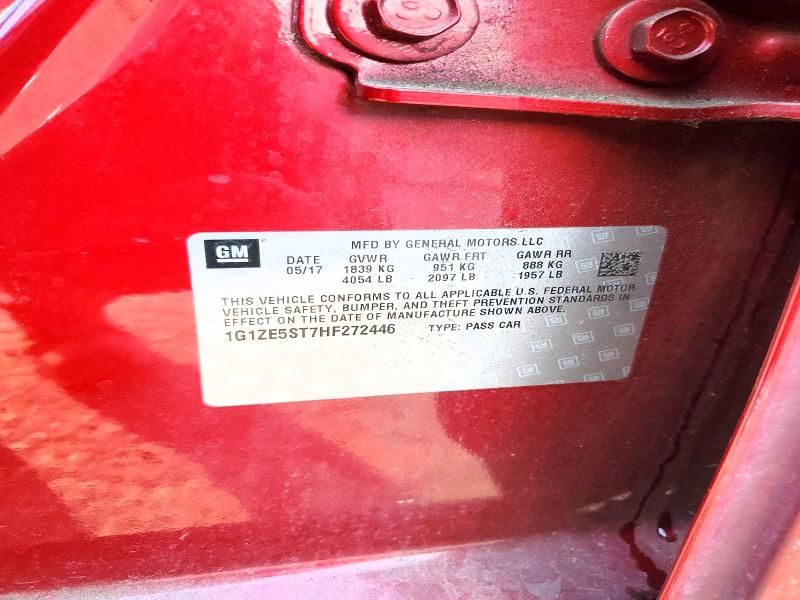 2017 Chevrolet Malibu lt