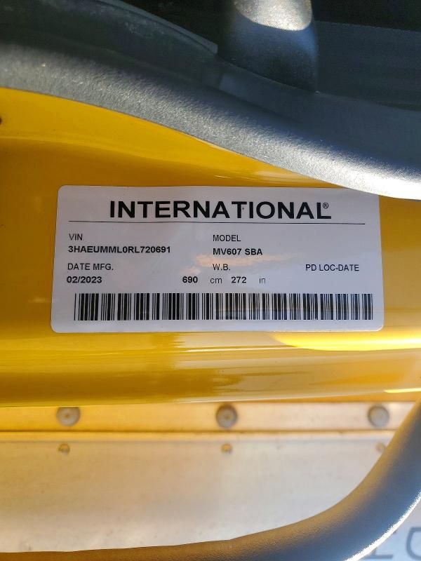 2024 International Mv607 box Truck