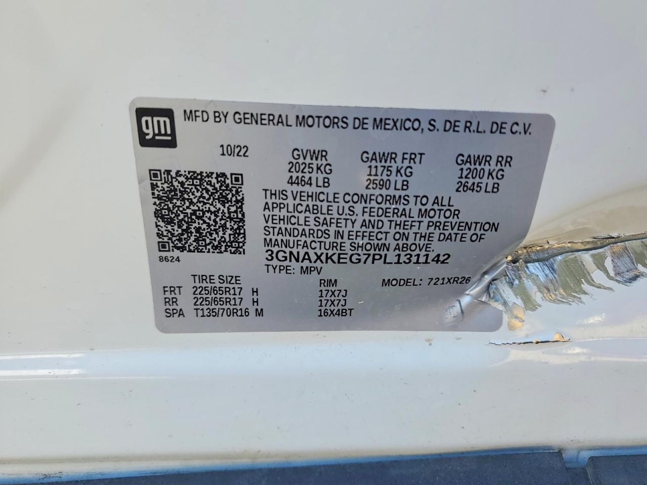 2023 Chevrolet Equinox lt