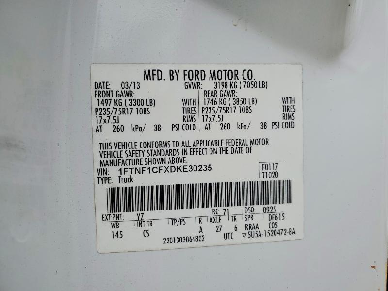 2013 Ford F150