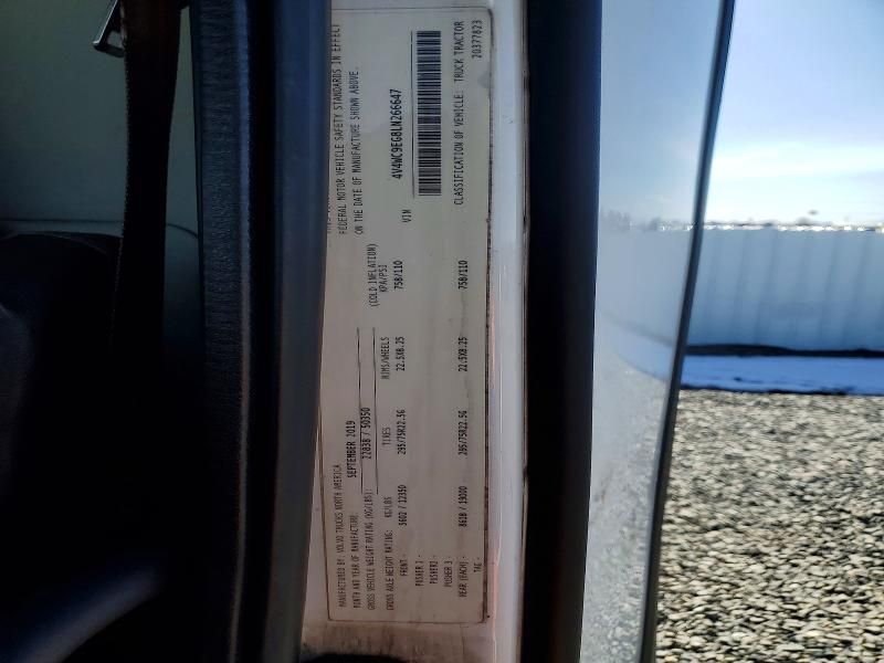 2020 Volvo Vnr Semi Truck