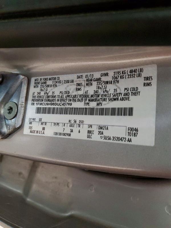 2013 Ford Escape sel