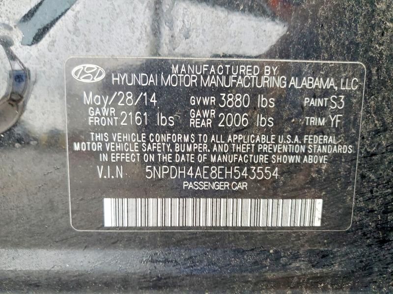2014 Hyundai Elantra se