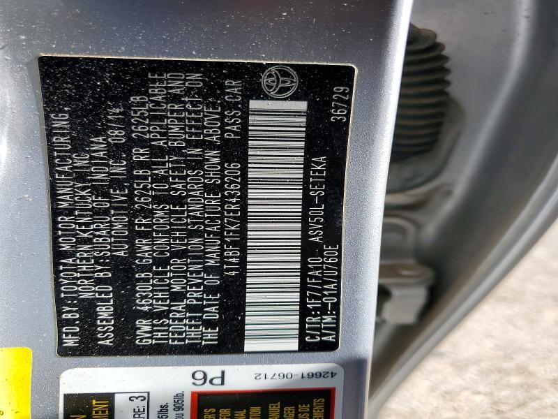 2014 Toyota Camry l