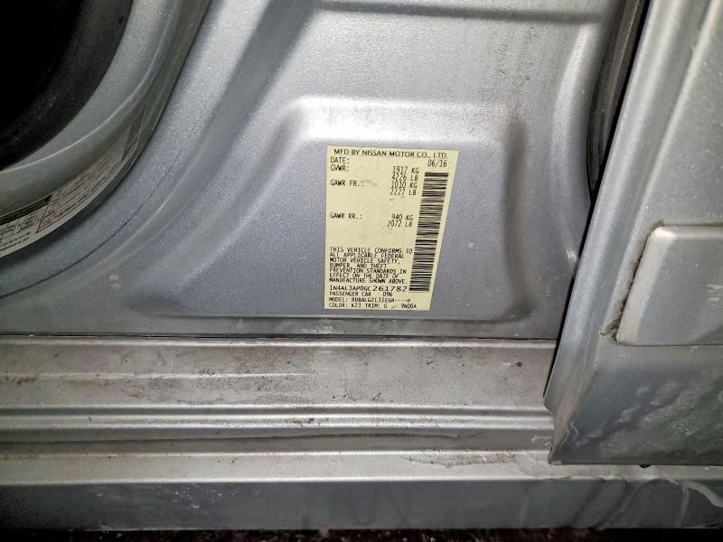 2016 Nissan Altima 2.5