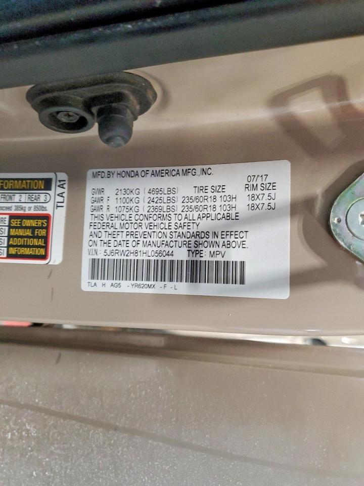 2017 Honda Cr-v exl
