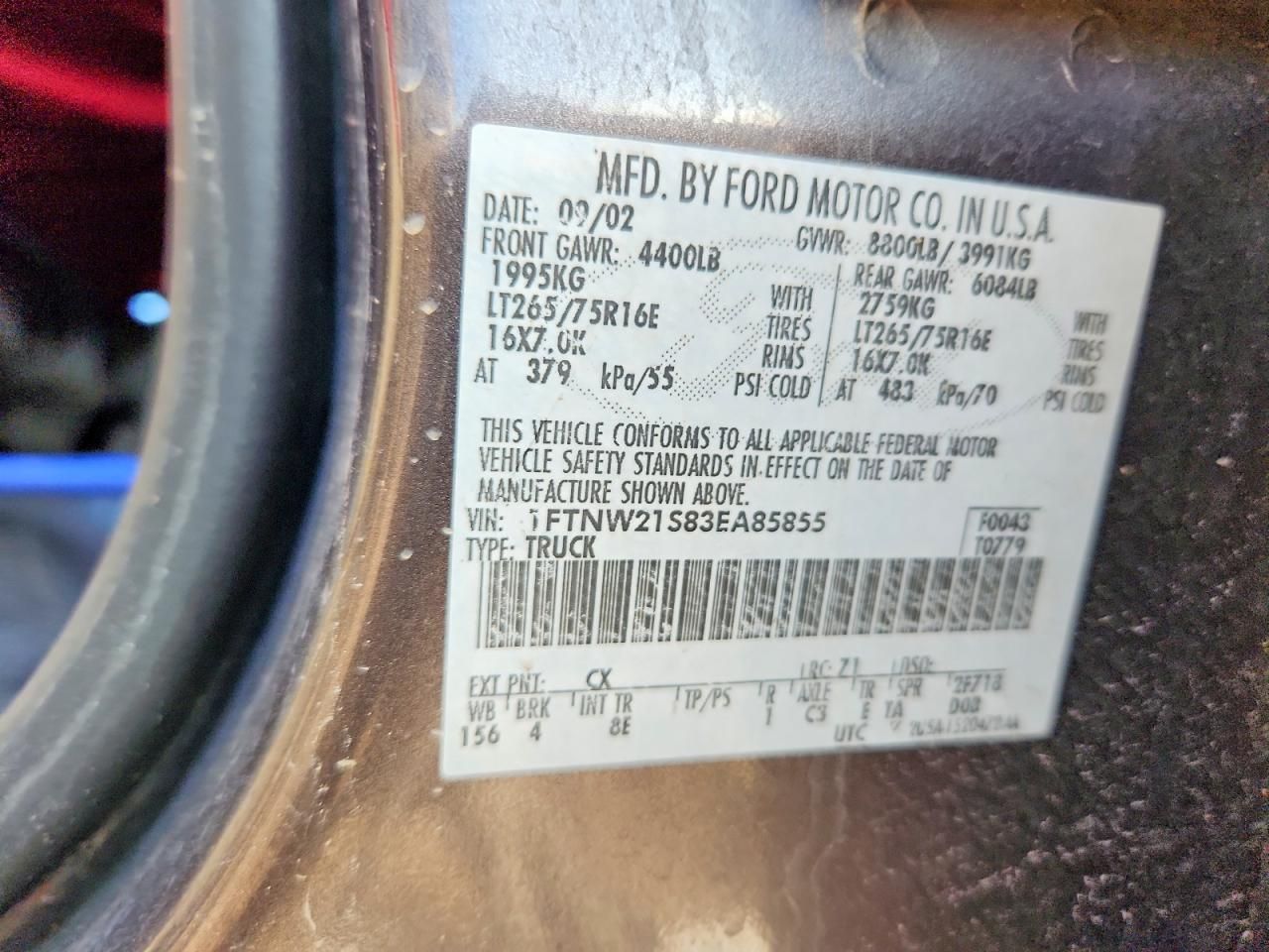 2003 Ford F250 Super Duty