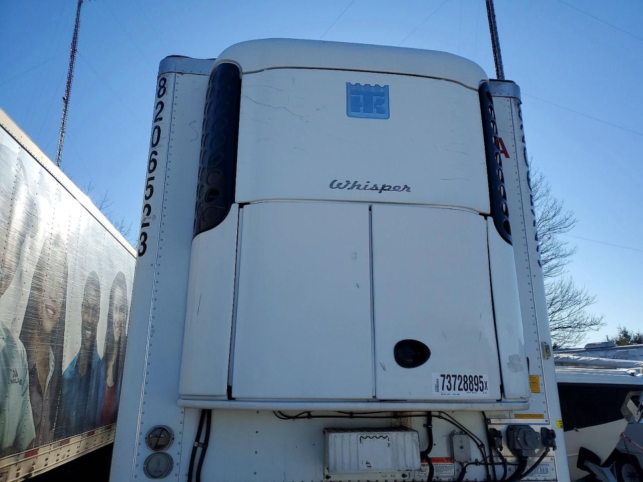 2016 Utility VS2RA Refrigerated Van Trailer