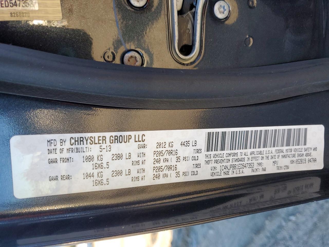 2014 Jeep Patriot Sport