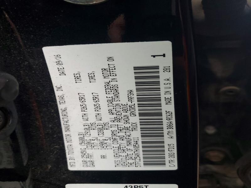 2017 Toyota Tacoma Double cab