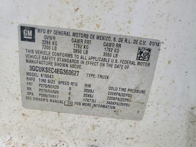 2014 Chevrolet Silverado K1500 LTZ