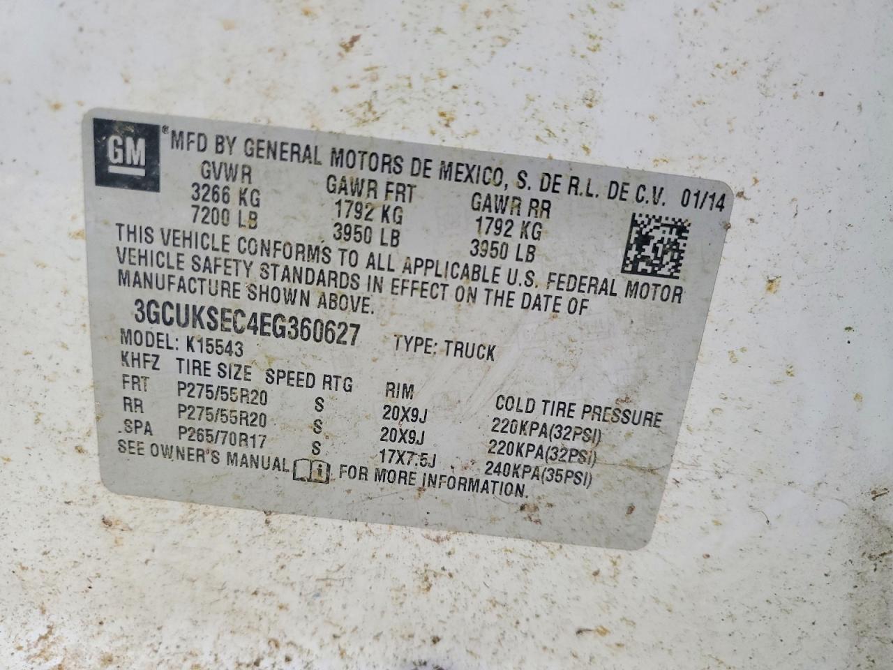 2014 Chevrolet Silverado K1500 LTZ