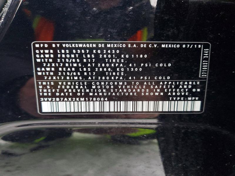 2019 Volkswagen Tiguan se