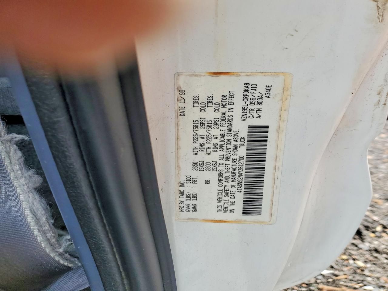 2000 Toyota Tacoma Xtracab Prerunner