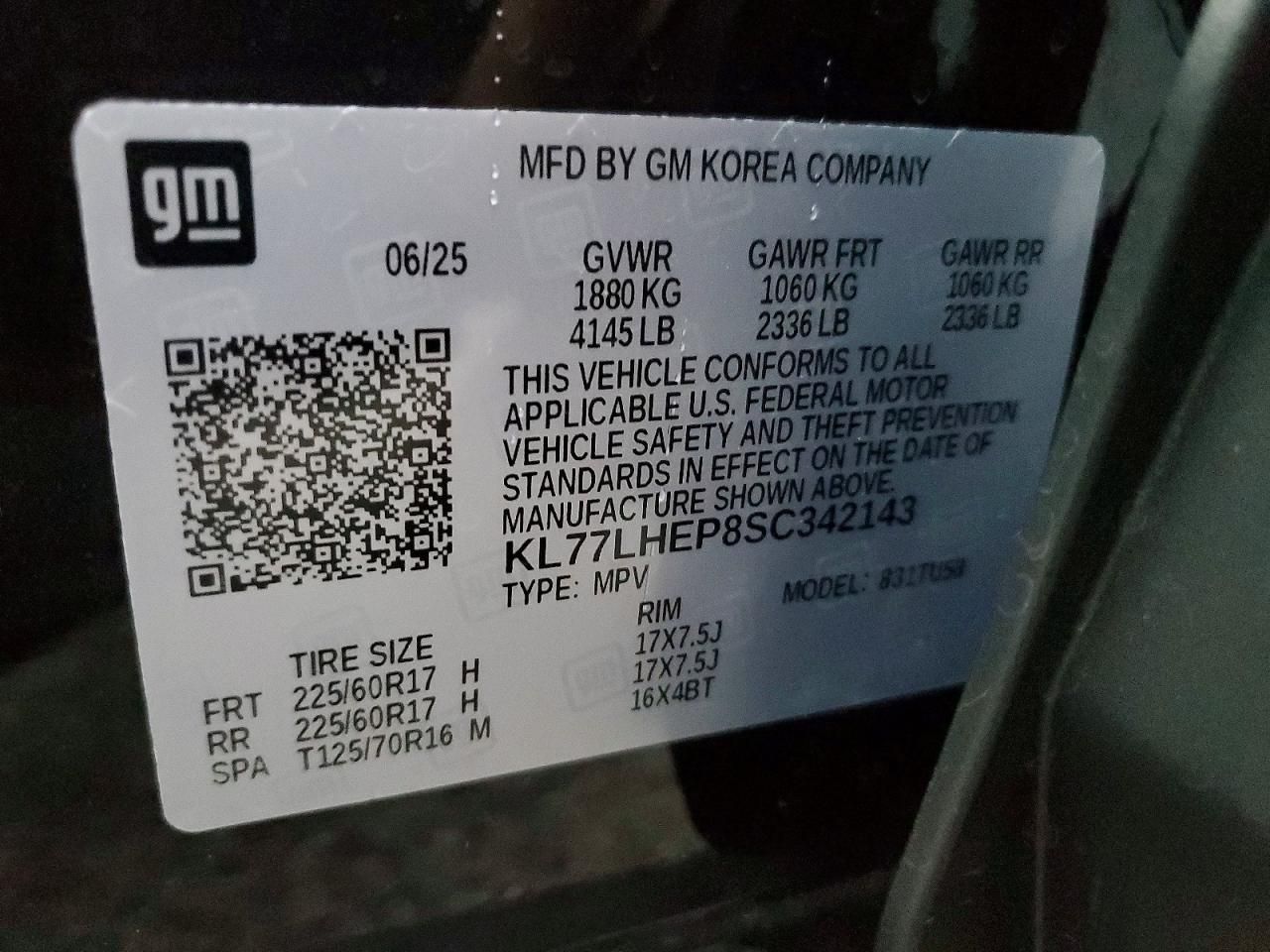 2025 Chevrolet Trax 1LT