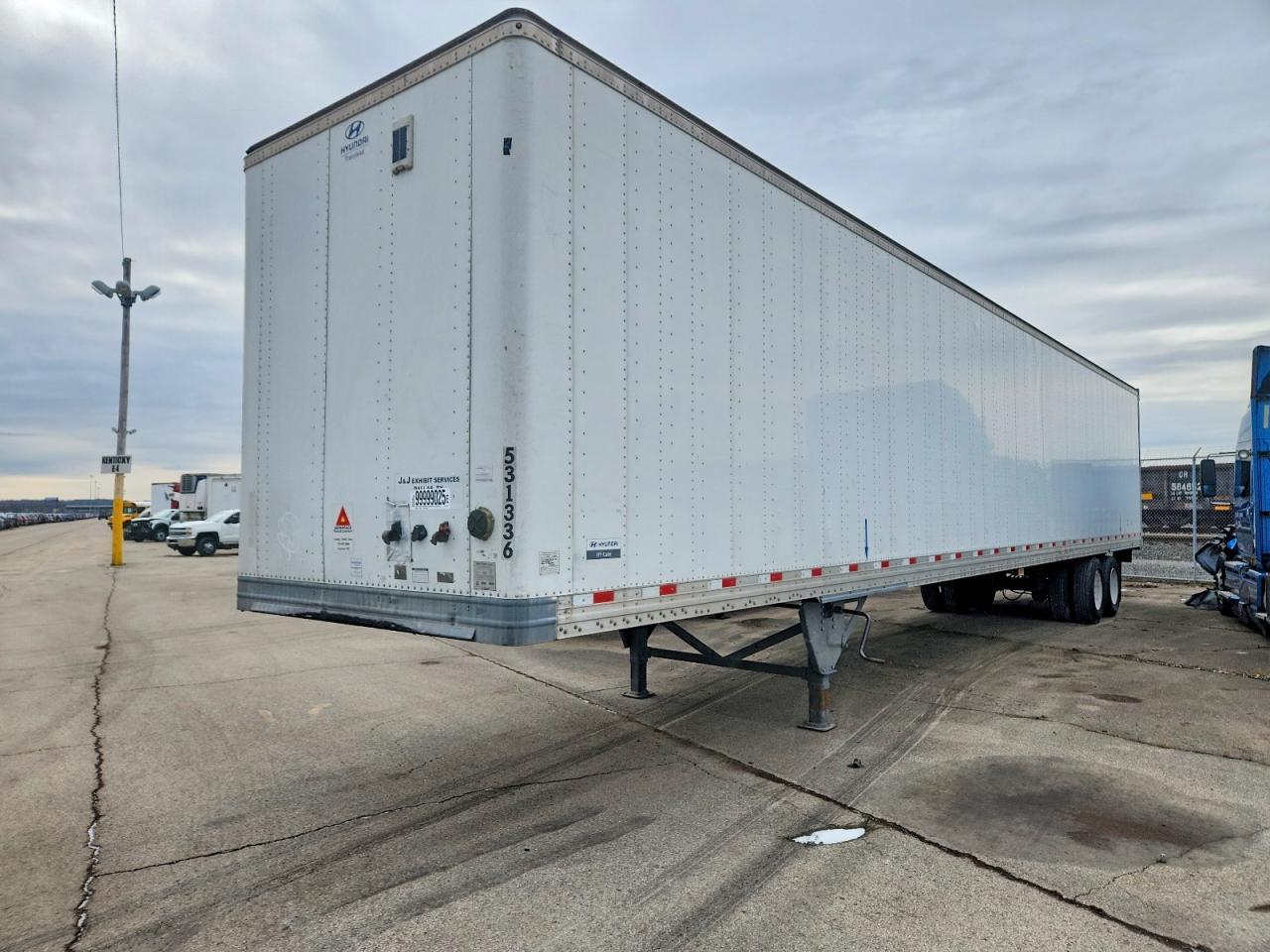 2018 Hyundai Translead V12530152-AJS DRY Van Trailer