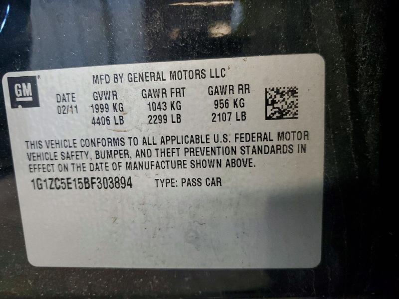 2011 Chevrolet Malibu 1LT