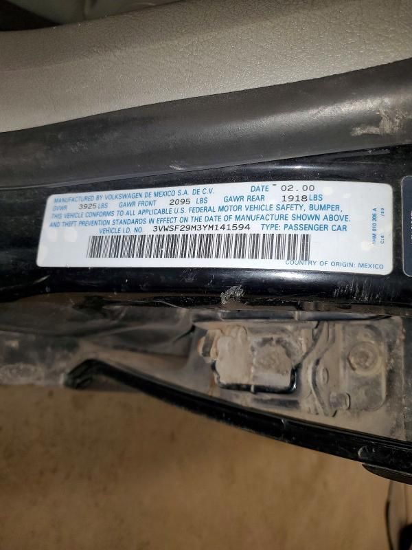 2000 Volkswagen Jetta gls tdi