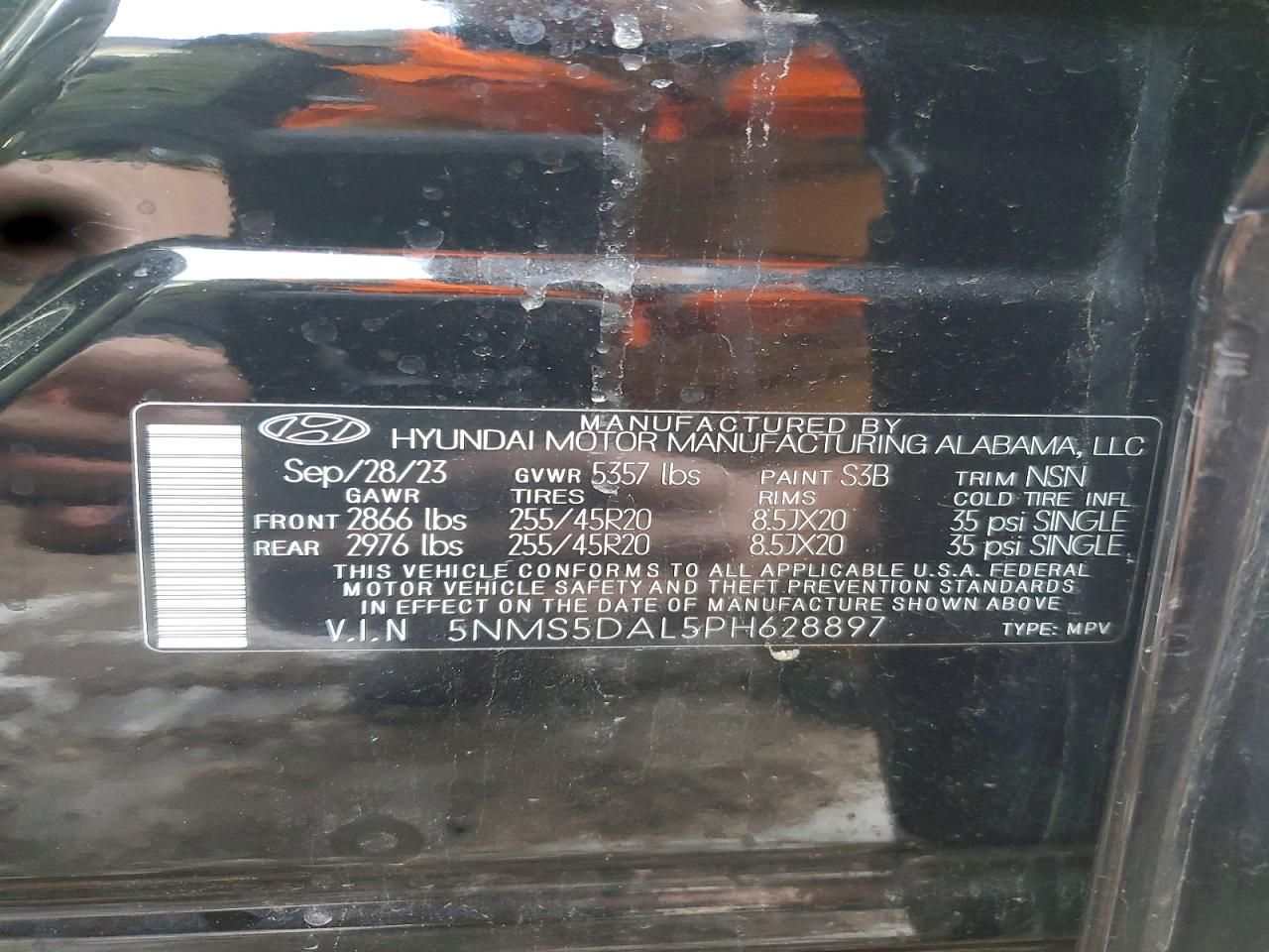 2023 Hyundai Santa fe Calligraphy
