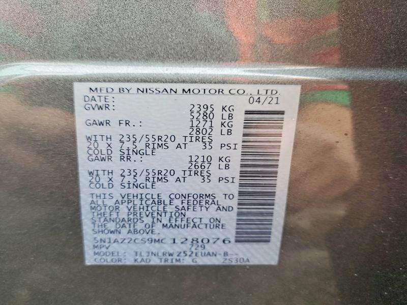 2021 Nissan Murano sl